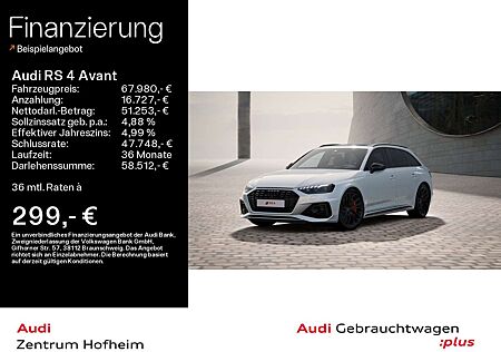 Audi RS4 *EUPE 125.126*280 km/h*Keramik*HUD*B&O