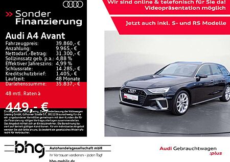 Audi A4 35 TFSI S tronic S line Assist Tour+Sta