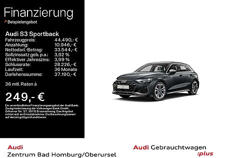 Audi S3 TFSI quattro*Navi*LED*Alu*PDC*Virtu