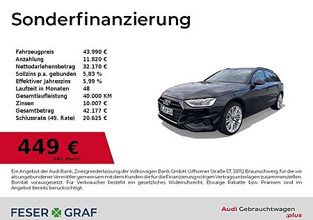 Audi A4 Avant 35 TDI S-Tronic Navi+/LED+/Kamera/SHZ/ACC