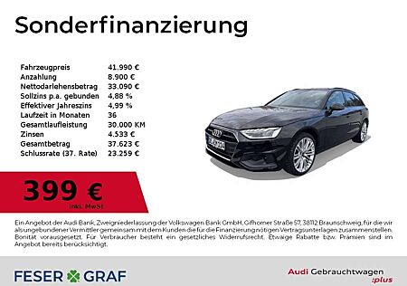 Audi A4 Avant 35 TDI S-Tronic Navi+/LED+/Kamera/SHZ/ACC