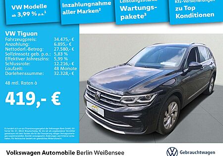 VW Tiguan Volkswagen Elegance 2.0 TSI*4Motion*MATRIX*VC*STHZG*