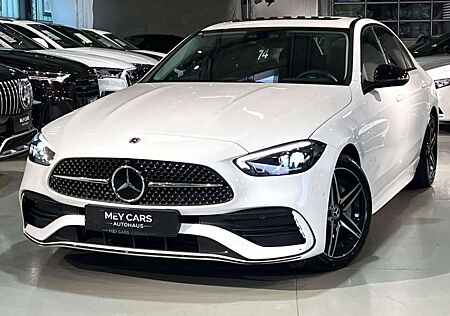 Mercedes-Benz C 220 d *AMG*MwSt*1.Hand*Night*Schiebedach*