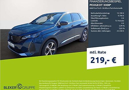 Peugeot 3008 PureTech 130 Allure Pack Automatik