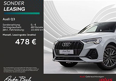 Audi Q3 S line 35TFSI Stronic Navi LED virtual Panora