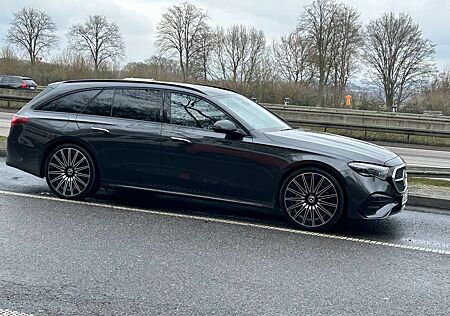 Mercedes-Benz E 220 d T 9G-TRONIC, Standh , Panorama, AMG, Airm.