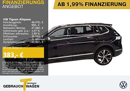 VW Tiguan Allspace Volkswagen 2.0 TSI DSG R-LINE IQ LM20 AHK