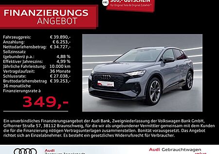 Audi Q4 e-tron 50 qu 2x S line MATRIX 20" ACC Kamera