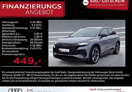 Audi Q4 e-tron 50 qu 2x S line MATRIX 20" ACC Kamera