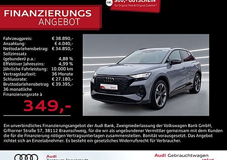 Audi Q4 e-tron 50 qu 2x S line MATRIX 20" ACC Kamera