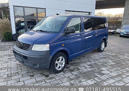 VW T5 Transporter Volkswagen T5 2.5TDI 4M lang Klima Standhzg AHK 9-Sitze