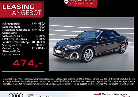 Audi A5 Cabriolet 40 TFSI S line ACC virtual+ Keyless