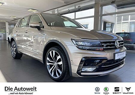 VW Tiguan Volkswagen 2,0 TDI DSG 4M R-LINE NAVI LED LEDER AHK Klima