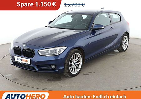 BMW 118i 118 Sport Line *NAVI*CAM*SHZ*TEMPO*ALU*