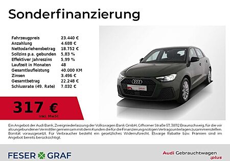 Audi A1 25 TFSI Sportback LED / virtual / Sitzheizung