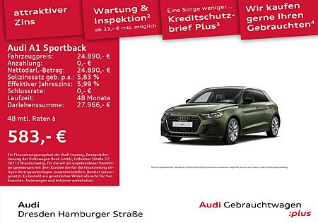 Audi A1 25 TFSI Advanced LED Navi S tronic