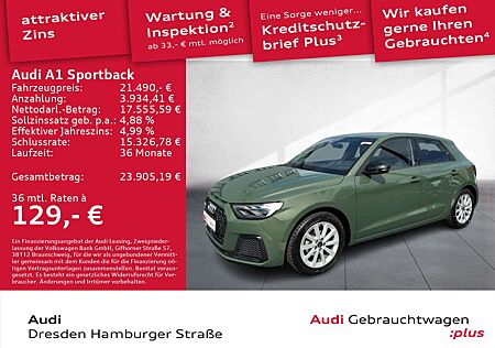 Audi A1 25 TFSI Advanced LED Navi S tronic