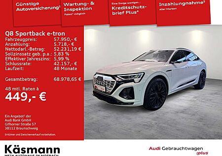 Audi Q8 e-tron 55 S line qu MATRIX HUD PAN