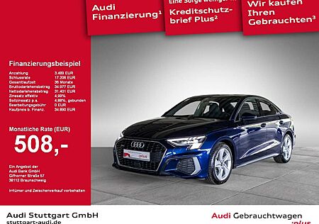 Audi A3 Limousine 40 TFSI quattro S line Matrix Pano