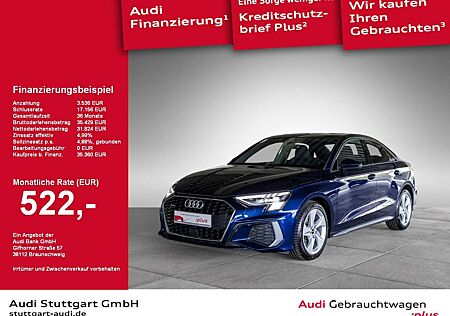 Audi A3 Limousine 40 TFSI quattro S line Matrix Pano