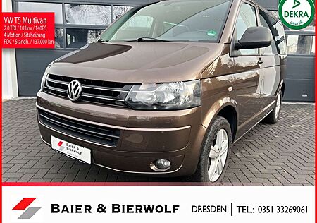 VW T5 Multivan Volkswagen 4Motion Tempomat PDC Sitzheizung