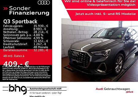 Audi Q3 45TFSIe S tronic S line e-tron AHK