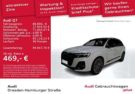 Audi Q7 SUV S line 50 TDI quattro Pano Head-up B&O