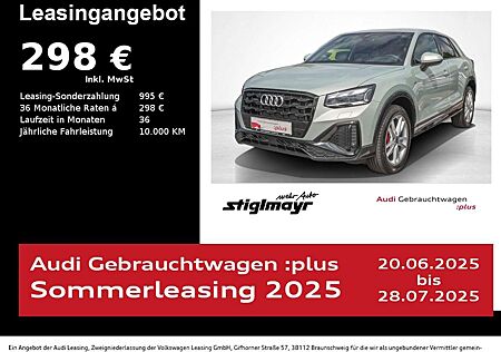 Audi Q2 S line 40 TFSI quattro AHK+LEDER+MATRIX+SONOS
