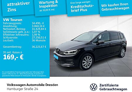 VW Touran Volkswagen Highline 2.0 TDI DSG IQ AHK KAM 7-Sitzer