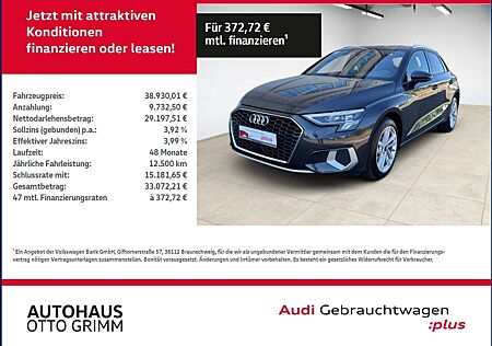 Audi A3 Sportback 40 TFSI e advanced LED AZV