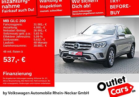 Mercedes-Benz GLC-Klasse GLC 200 4Matic Business Exclusive AHK LED PDC uv