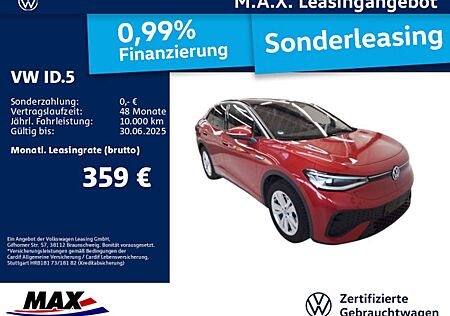 VW ID.5 Volkswagen PRO PERFORMANCE IQ.LIGHT+AHK+PANO+360°+