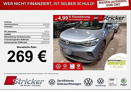 VW ID.4 Volkswagen Pro Performance 150/77 269,-ohne Anzahlung Navi A