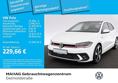 VW Polo Volkswagen 2.0 TSI GTI Navi LED Pano Kamera DSG