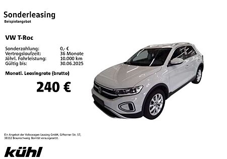 VW T-Roc Volkswagen 1.5 TSI Style IQ.Light beatAudio Standhzg.