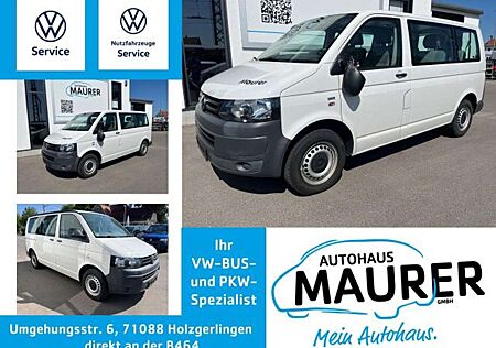 VW T5 Kombi Volkswagen Transporter Kombi 2,0 TDI 9-Sitzer AHK Doppelklima