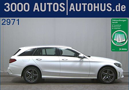 Mercedes-Benz C 220 T d 4M AMG-Line Leder Distronic+ Navi LED