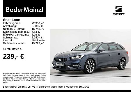 Seat Leon ST 1.5 TSI DSG FR Kam. SHZ ACC AHK CarPlay