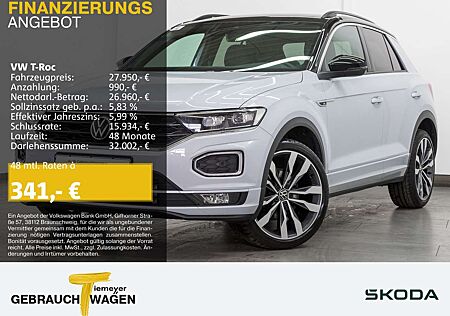 VW T-Roc Volkswagen 1.5 TSI DSG R-LINE LED VIRTUAL LM19 AHK