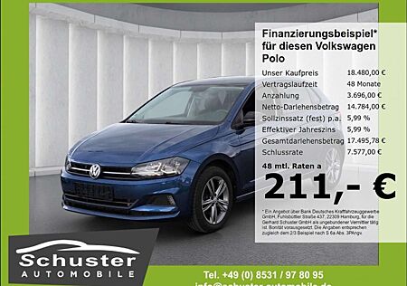 VW Polo Volkswagen VI 1.0TSI*DSG AHK ACC Navi R-Kam SHZ PDCv+h