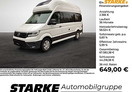 VW T6 California Volkswagen Grand California 600 2.0 TDI Autom Kamer Solar Navi LED ACC Camper