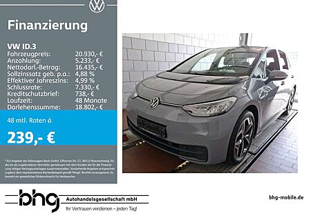 VW ID.3 Volkswagen Pro Wärmepumpe LED 19zAlu Climatronic EPH A