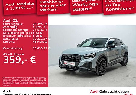 Audi Q2 35 TFSI S-TRO*ONE*S-LINE*B&O*RFK*MATRIX*ACC**