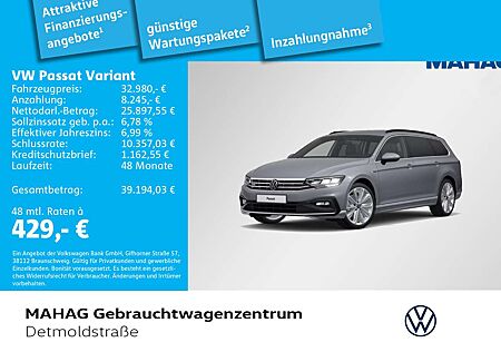 VW Passat Variant Volkswagen Business 2,0 TSI R-Line LED Navi