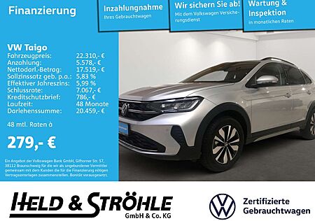 VW Taigo Volkswagen MOVE 1.0 TSI AHK LED NAV PDC SHZ APP DAB+