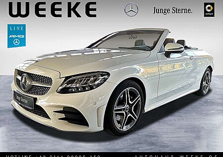 Mercedes-Benz C 180 Cabrio AMG Line+BURMESTER+KAMERA+ADVANCED-