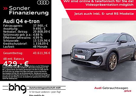 Audi Q4 e-tron 50 quattro S-Line AHK Navi ACC Keyless