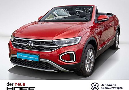 VW T-Roc Volkswagen Cabriolet 1.0 TSI Style Kamera LED Winterpaket All