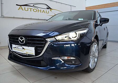 Mazda 3 Lim. Sports-Line ~ Navi~HuD~Cam~LED~Keyless-Go