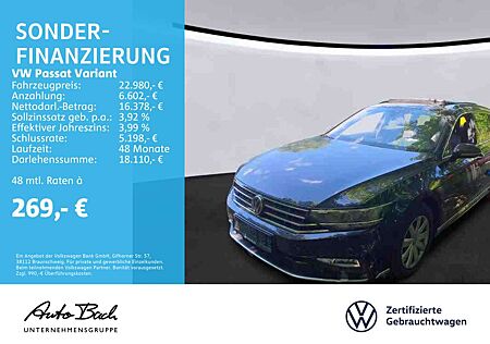 VW Passat Variant Volkswagen 2.0 TDI "R-Line" 4M DSG Navi LED